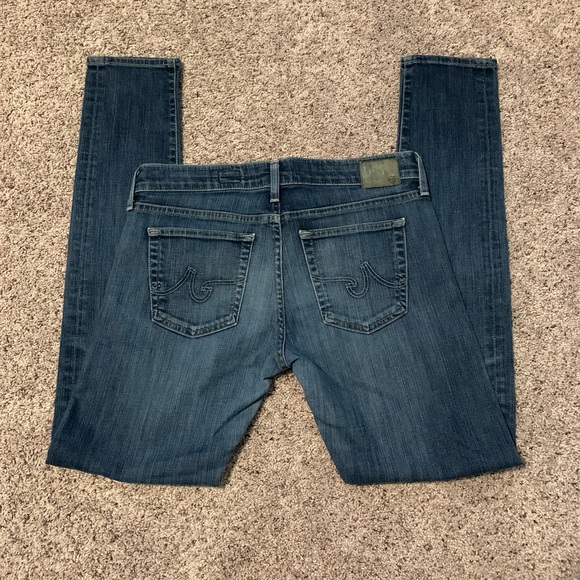 AG “Nikki” Relaxed Skinny in Medium Blue - Picture 9 of 12